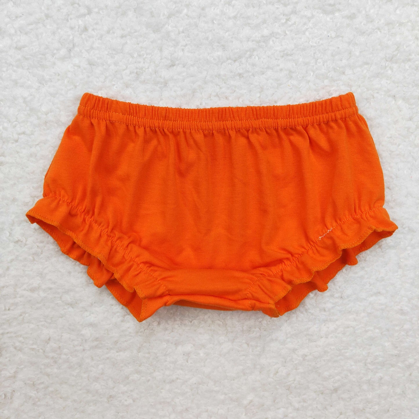 SS0364 Bummies checkerboard orange girl bloomer shorts 202408 RTS