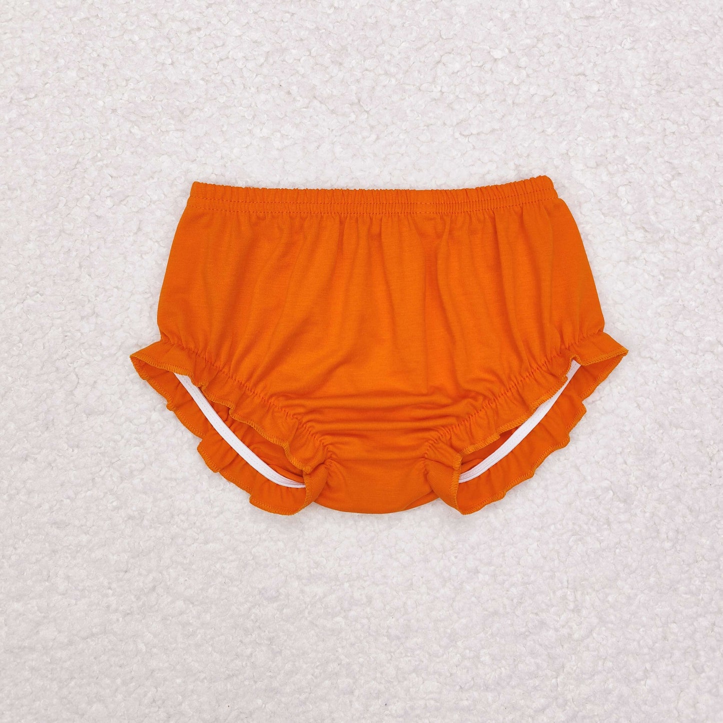 SS0368 Bummies Orange blue girl bloomer shorts 202409 RTS