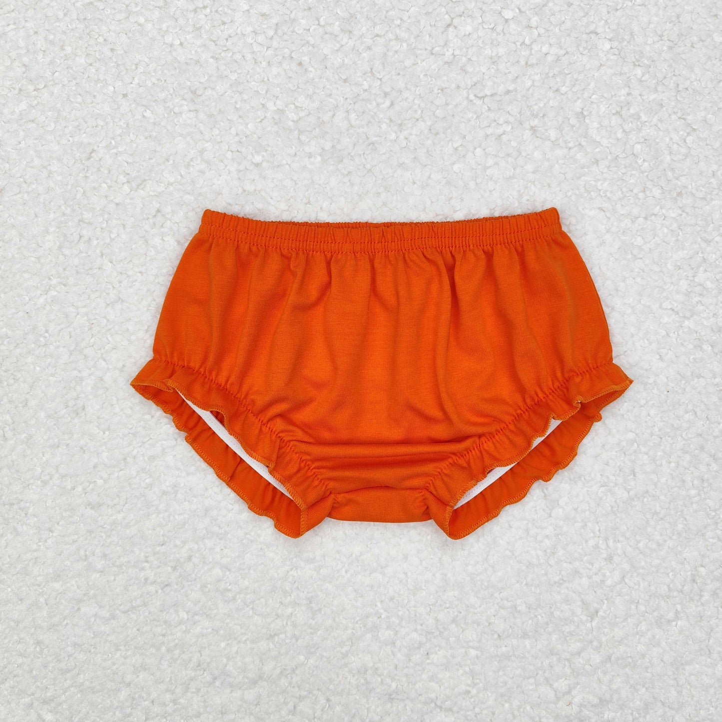 SS0368 Bummies Orange blue girl bloomer shorts 202409 RTS