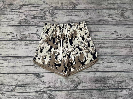 SS0371 adult women mama and kids adult camo shorts  202406 sibling RTS