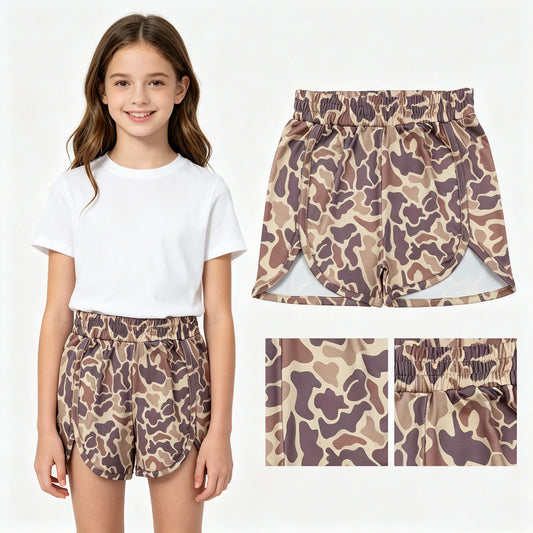 SS0373 camo GIRL summer outfit 202604  RTS