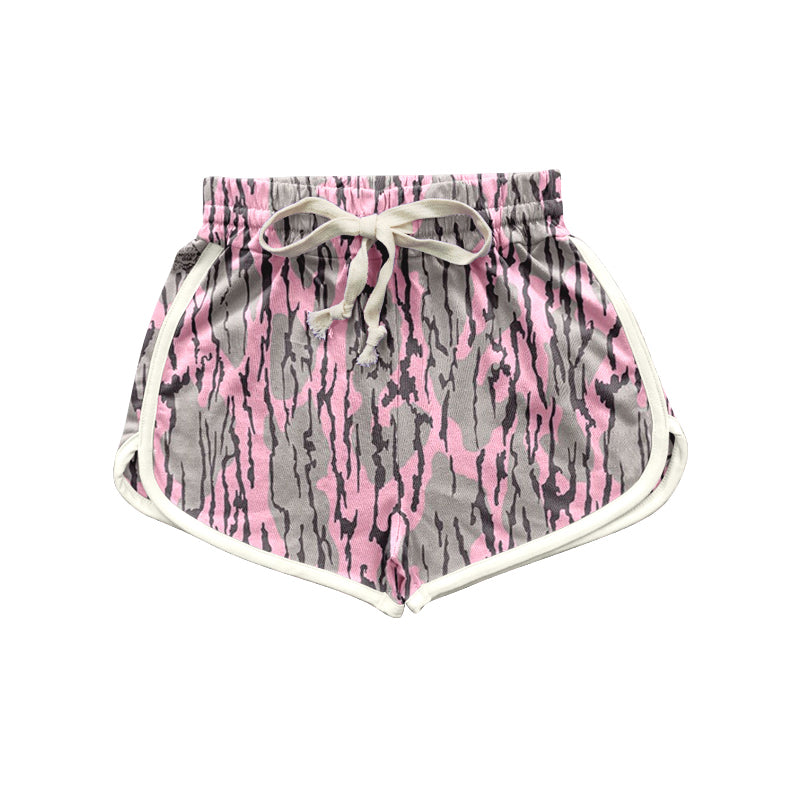 SS0403成人女 pink camo Adult shorts women 202411 preorder sibling