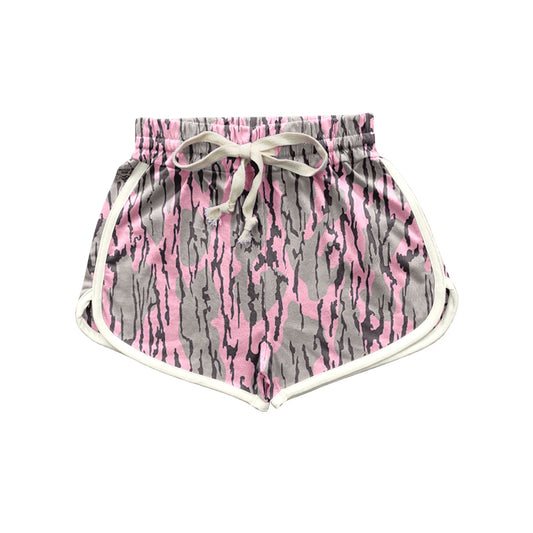 SS0403成人女 pink camo Adult shorts women 202411 preorder sibling