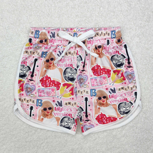 SS0418 western Taylor Swift girl shorts 202501 RTS