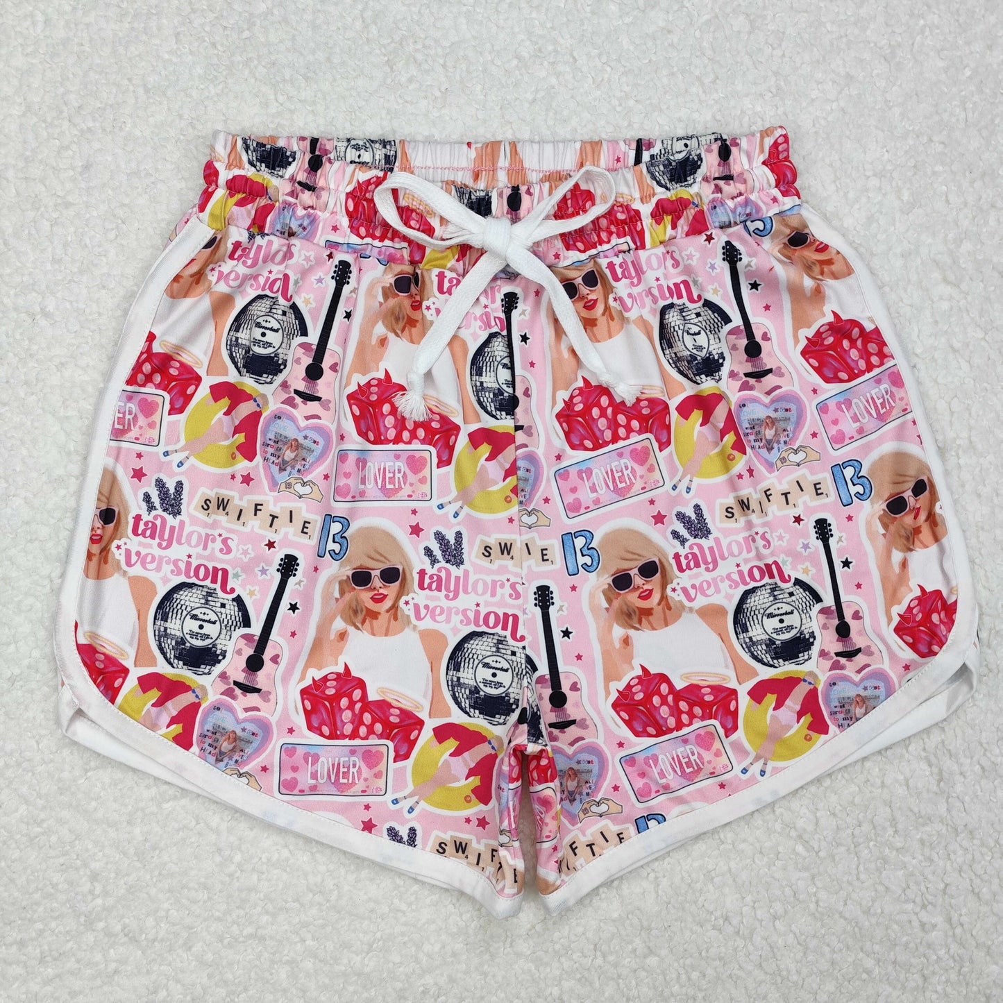SS0420 Adult Taylor swift Adult shorts women 202501  sibling RTS