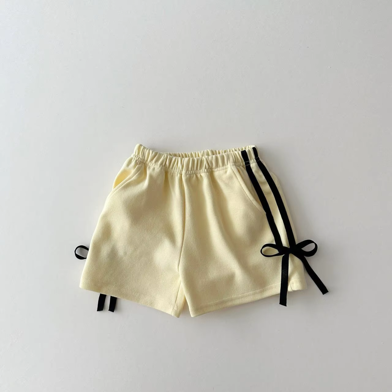 SS0423  yellow bow girl shorts 202411 preorder