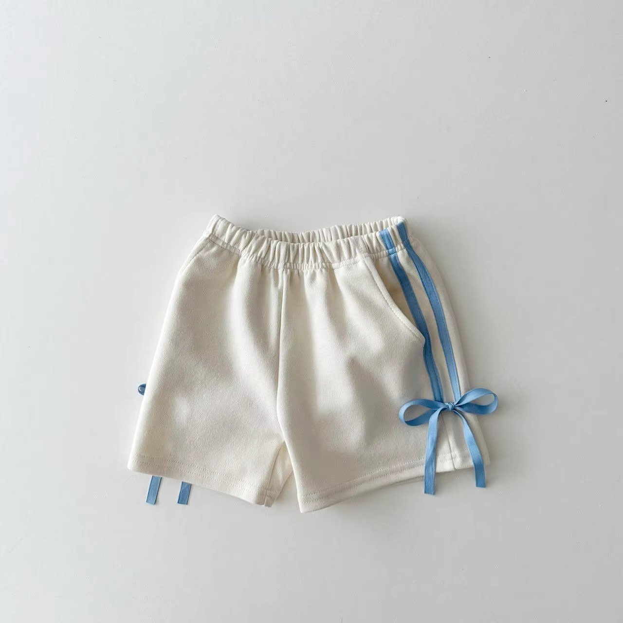 SS0424  white bow girl shorts 202411 preorder