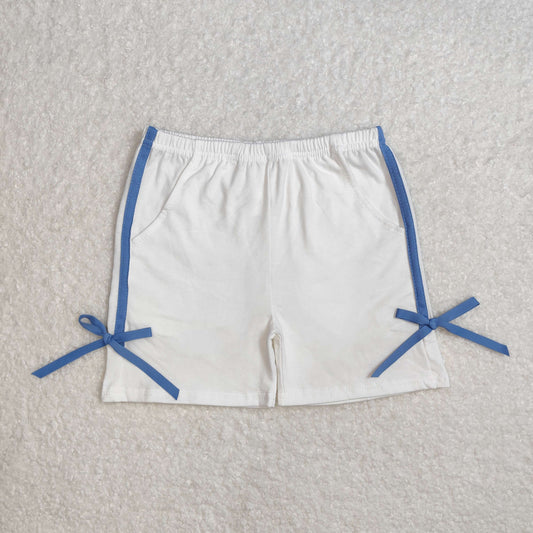 SS0424  white bow girl shorts 202502 RTS