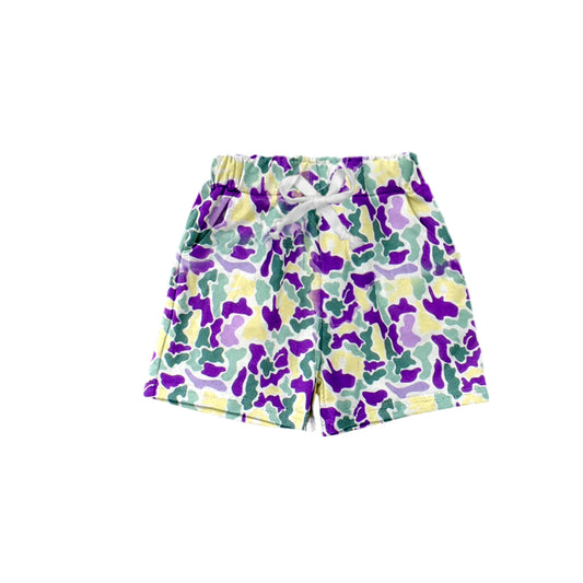 SS0433 purple camo western girl shorts 202412 preorder