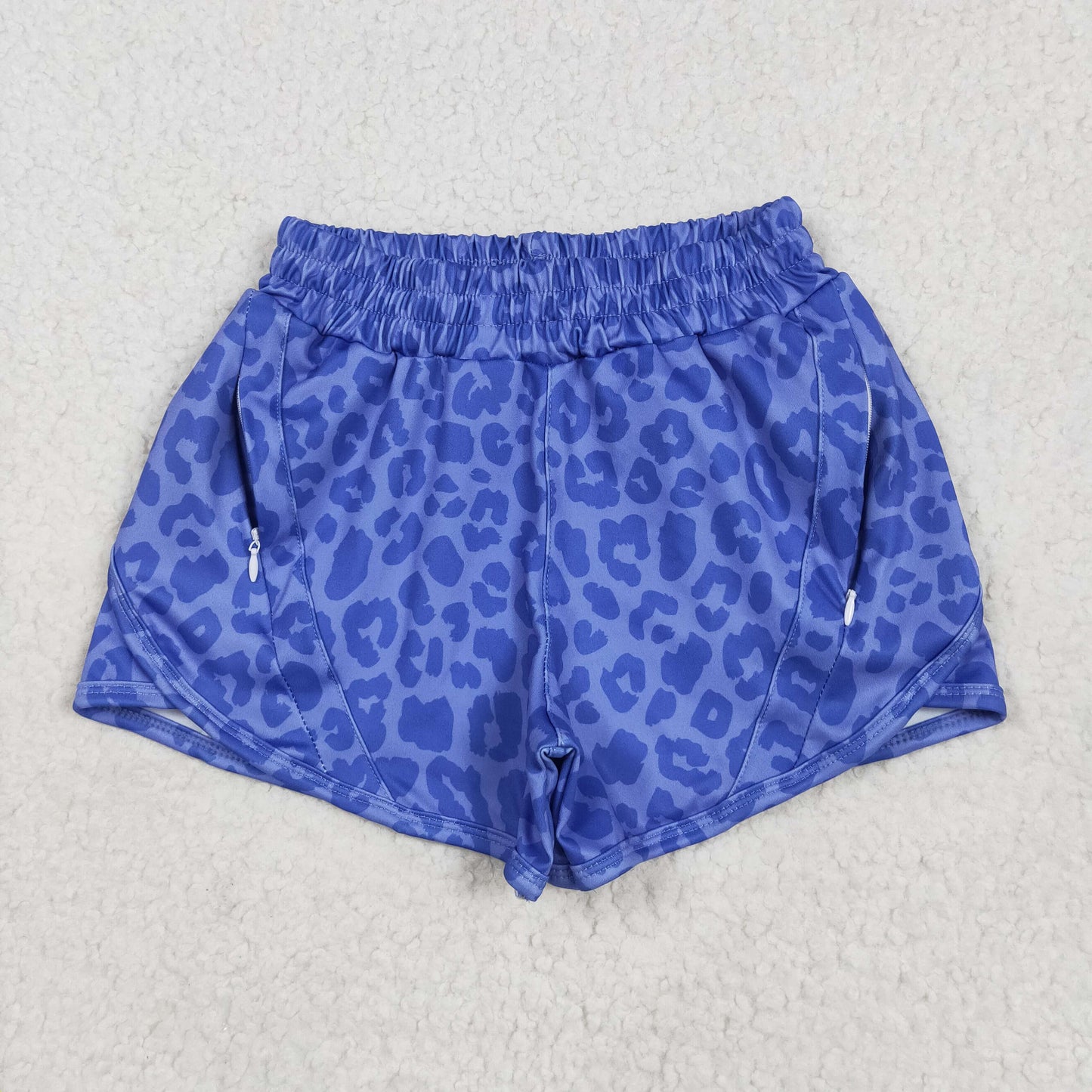 SS0466 yoga leopard western girl shorts 202504 RTS
