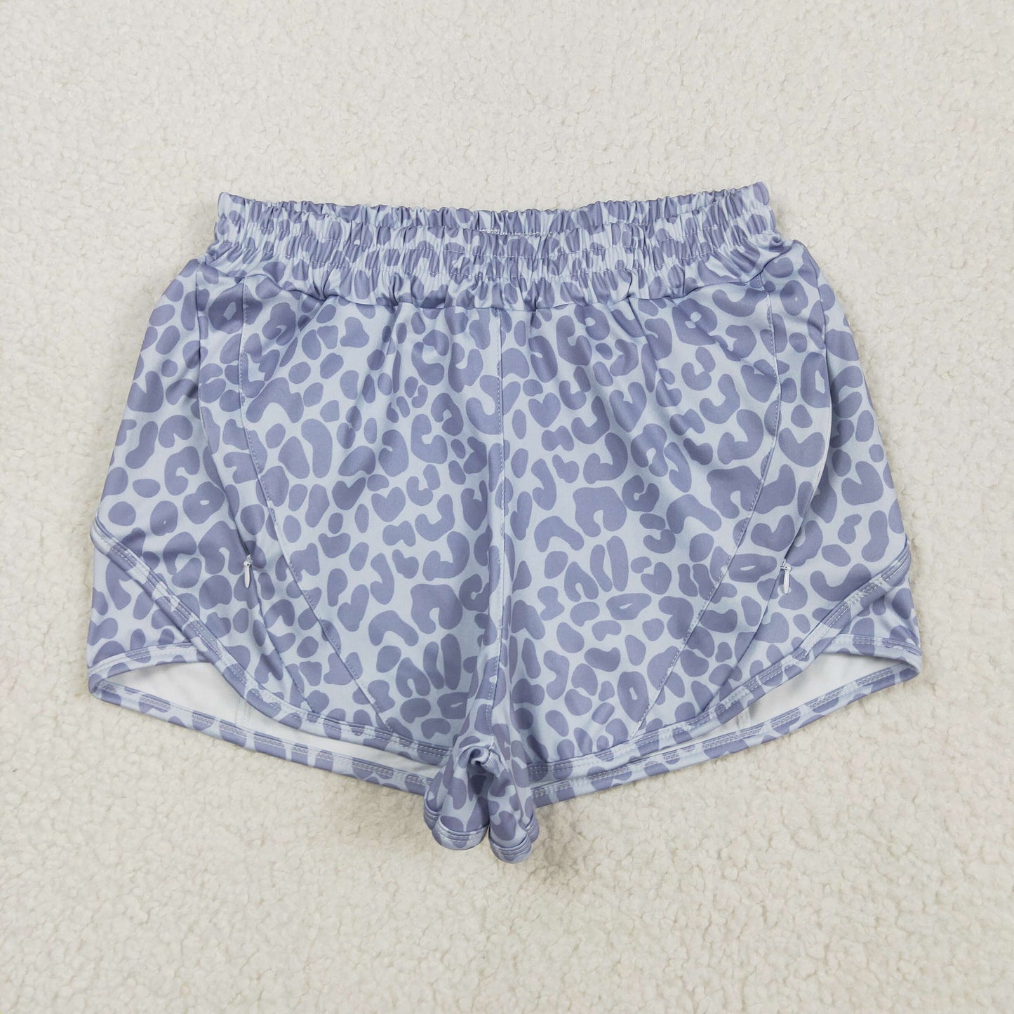 SS0468 YOGA adult  leoapard shorts women 202505 RTS sibling