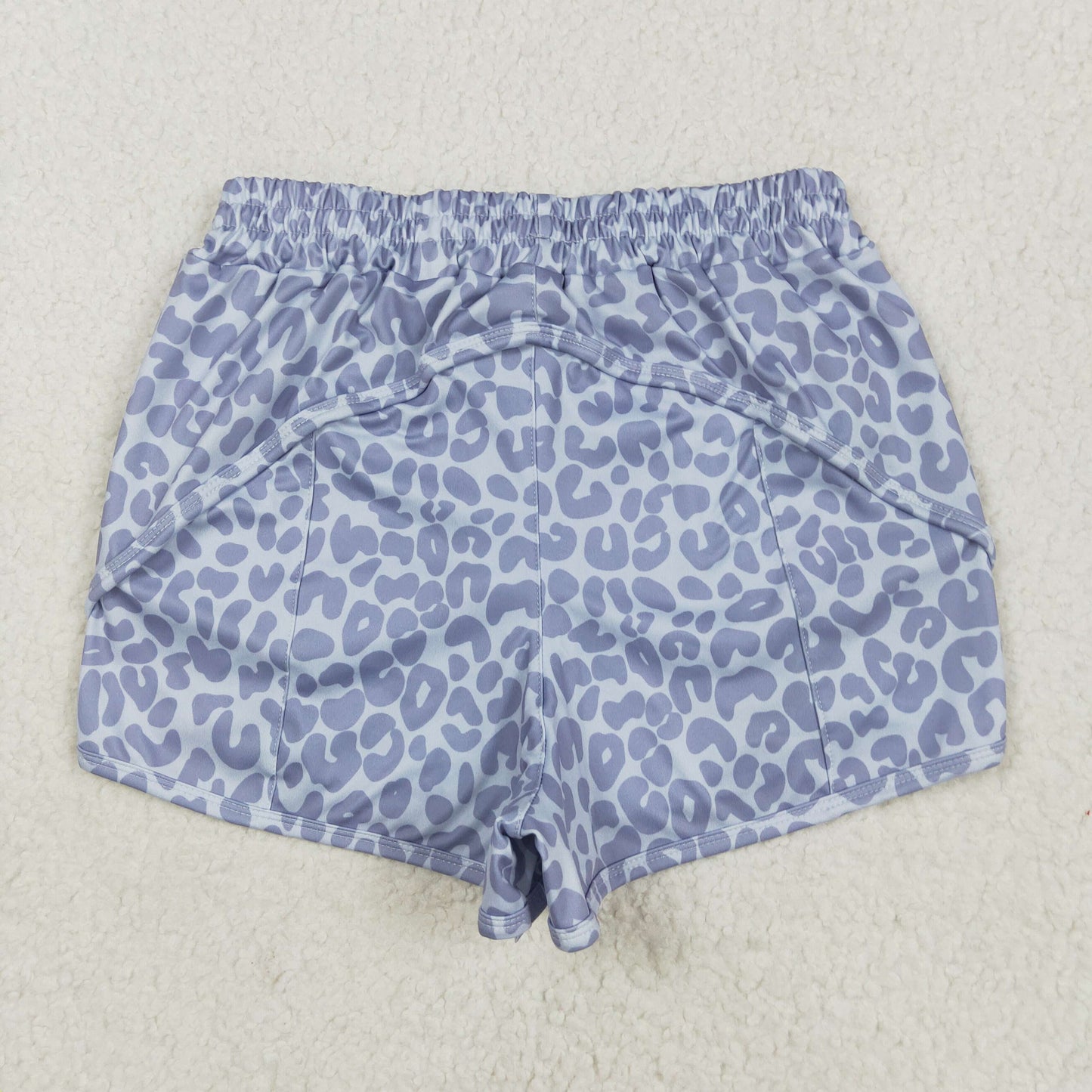 SS0468 YOGA adult  leoapard shorts women 202505 RTS sibling