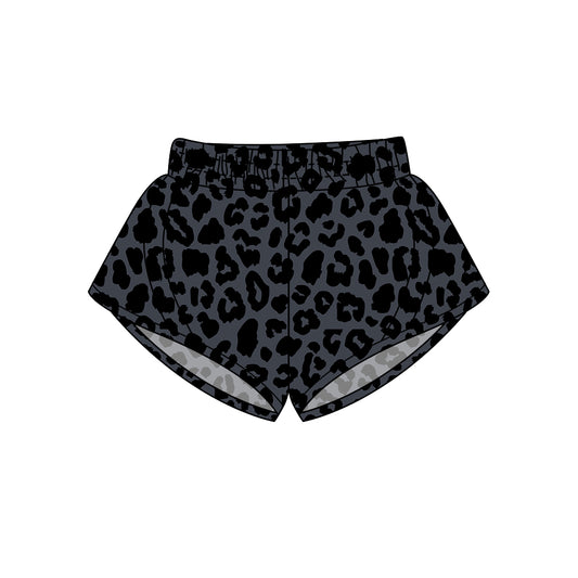 SS0483 YOGA adult leoapard shorts women 202503 preorder sibling