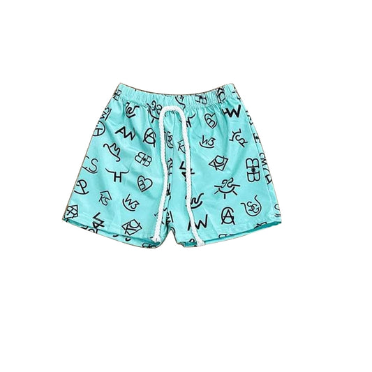 SS0509 western boy shorts outfit 202503 preorder