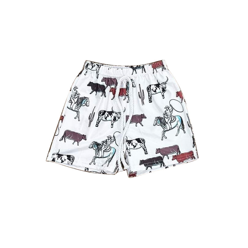 SS0512 western boy shorts outfit 202503 preorder