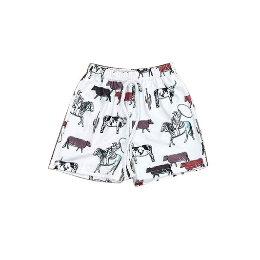SS0512 western boy shorts outfit 202503 preorder