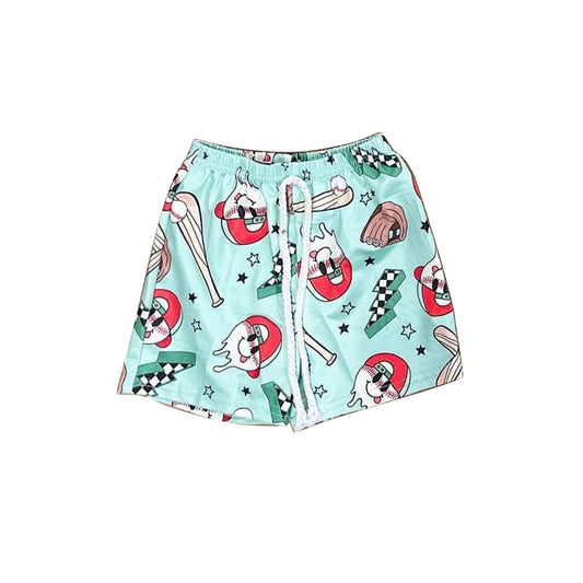 SS0515 baseball western boy shorts outfit 202503 preorder