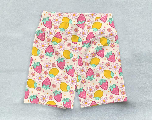 SS0532  strawberry girl kids shorts  202503 preorder