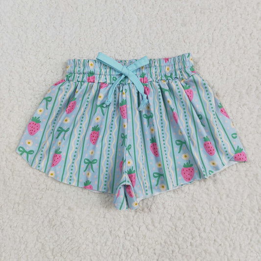 SS0580 RTS butterfly shorts Strawberry girl shorts 202505