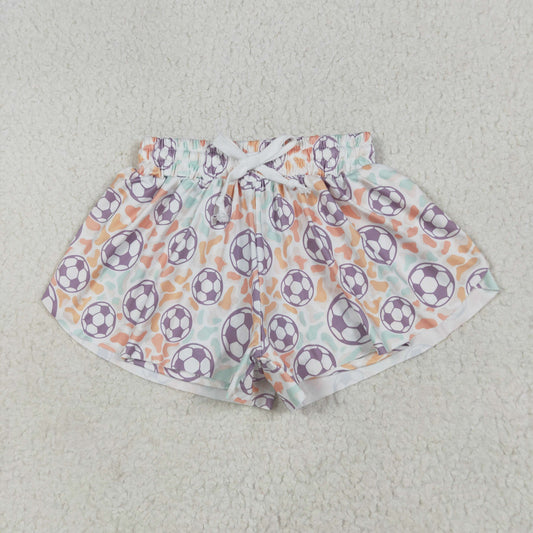 SS0582 butterfly shorts custom--yoga--Football girl kids shorts skirt 202608 RTS