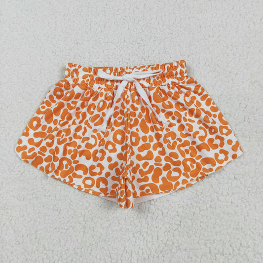 SS0584 Leopard  butterfly shorts girl shorts 202505 RTS
