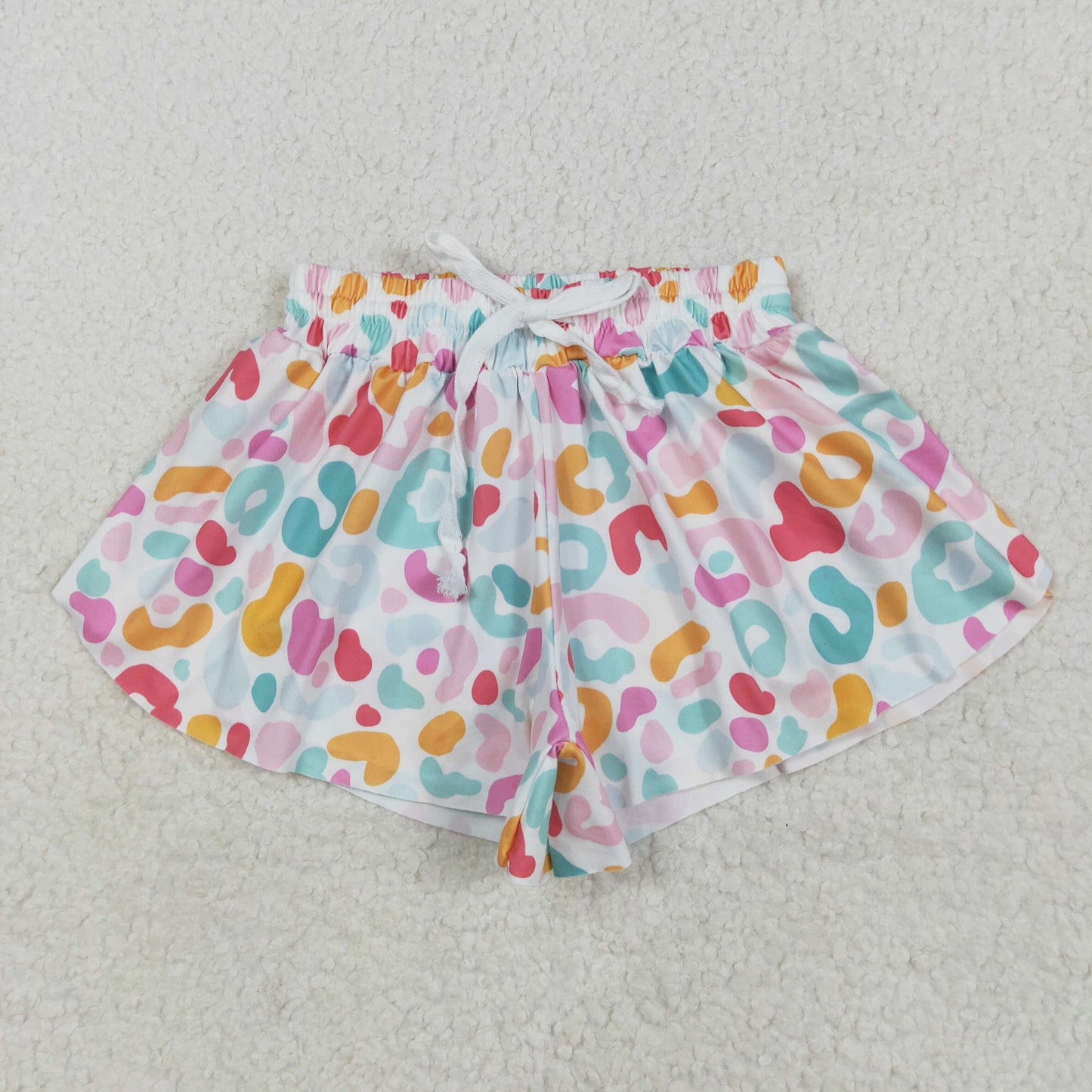 SS0592 LEOPARD butterfly shorts girl kids shorts skirt 202505 RTS