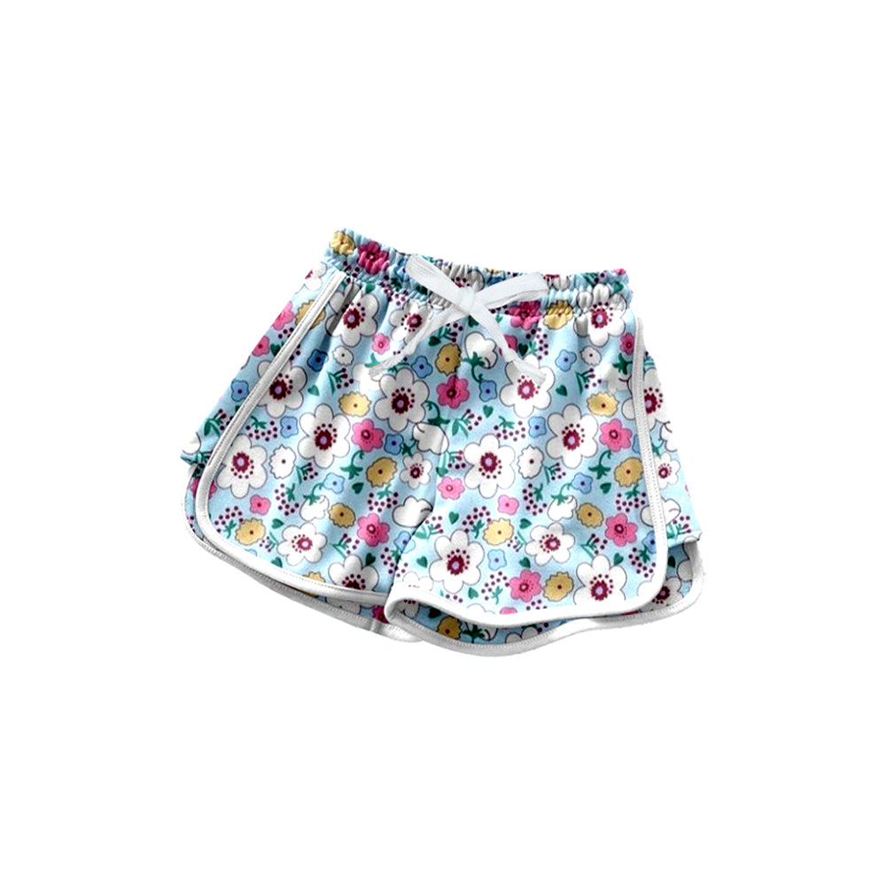 SS0601 flowers girl kids shorts 202504 preorder