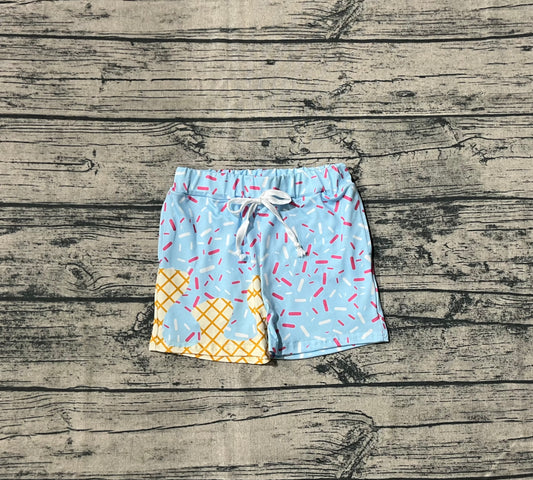 SS0609 4th July boy splatter ice cream drip shorts 202505 preorder