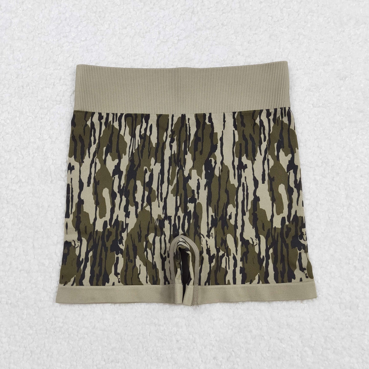 SS0642 camo adult  shorts  women 202509 sibling  RTS