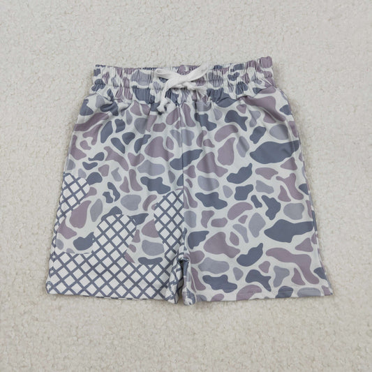 SS0647-XS-3XL  boy splatter ice cream drip shorts 202510 RTS