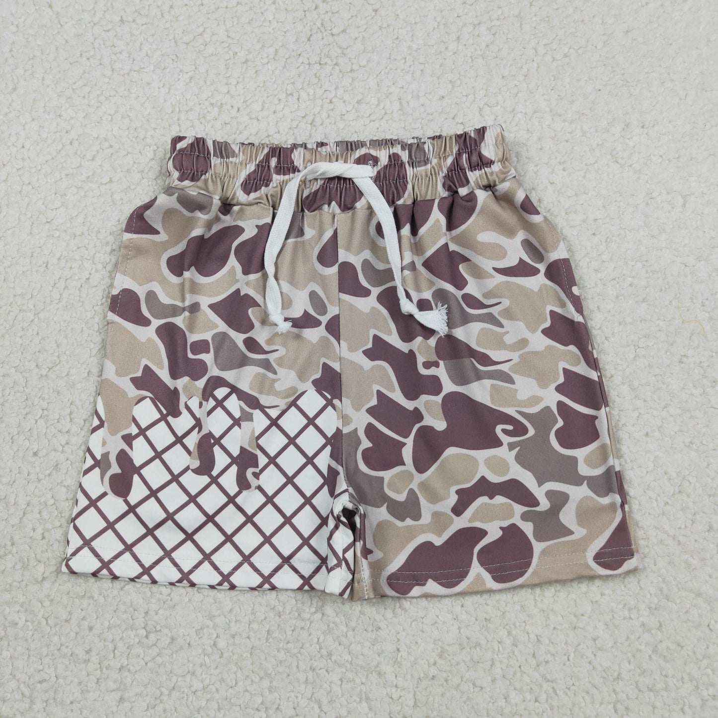 SS0648  boy splatter ice cream drip shorts 202605 RTS