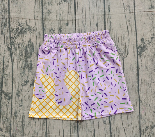 SS0653  boy splatter ice cream drip shorts 202509 preorder
