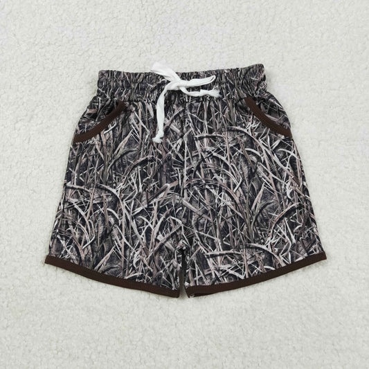 SS0674 boy camo baseball shorts 202511 RTS