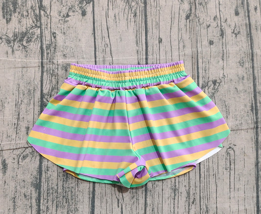 SS0685  yoga Rainbow girl kids shorts 202510 RTS