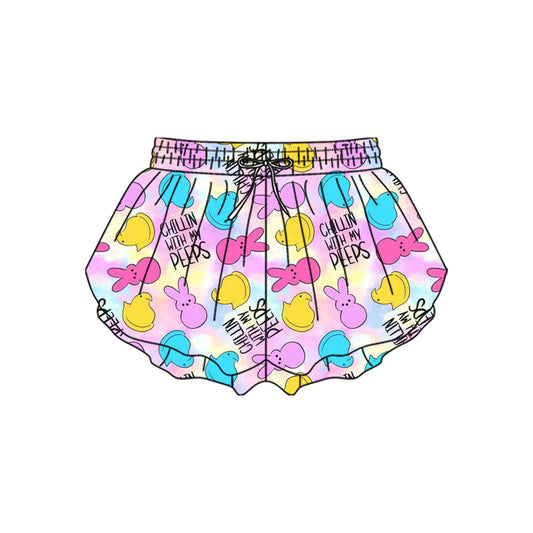 SS0710 yoga  Easter rabbit shorts girl kids shorts 202510 preorder