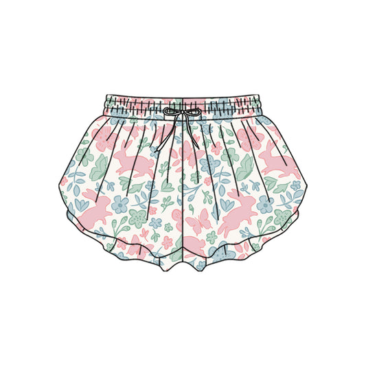SS0718 yoga  Easter rabbit shorts girl kids shorts 202510 preorder