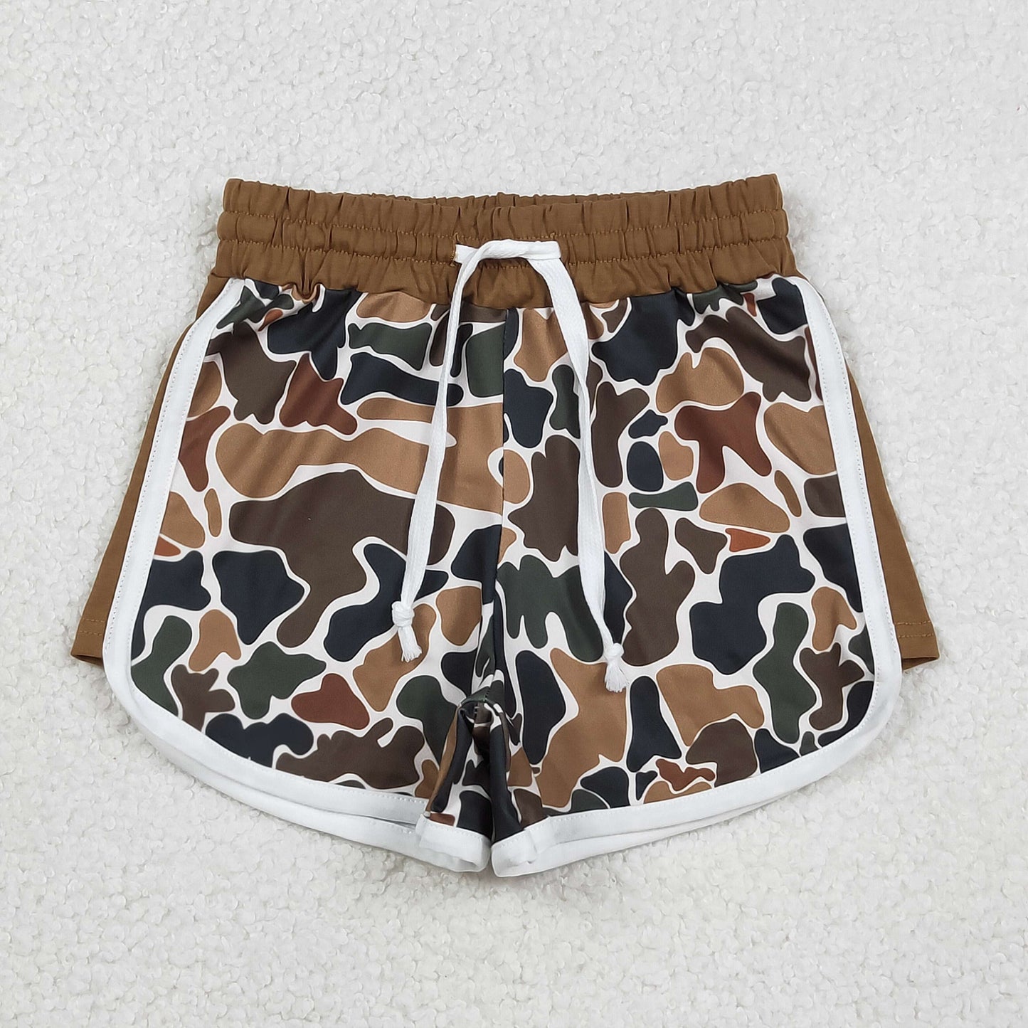 SS0742 girl  camo  shorts 202512 RTS