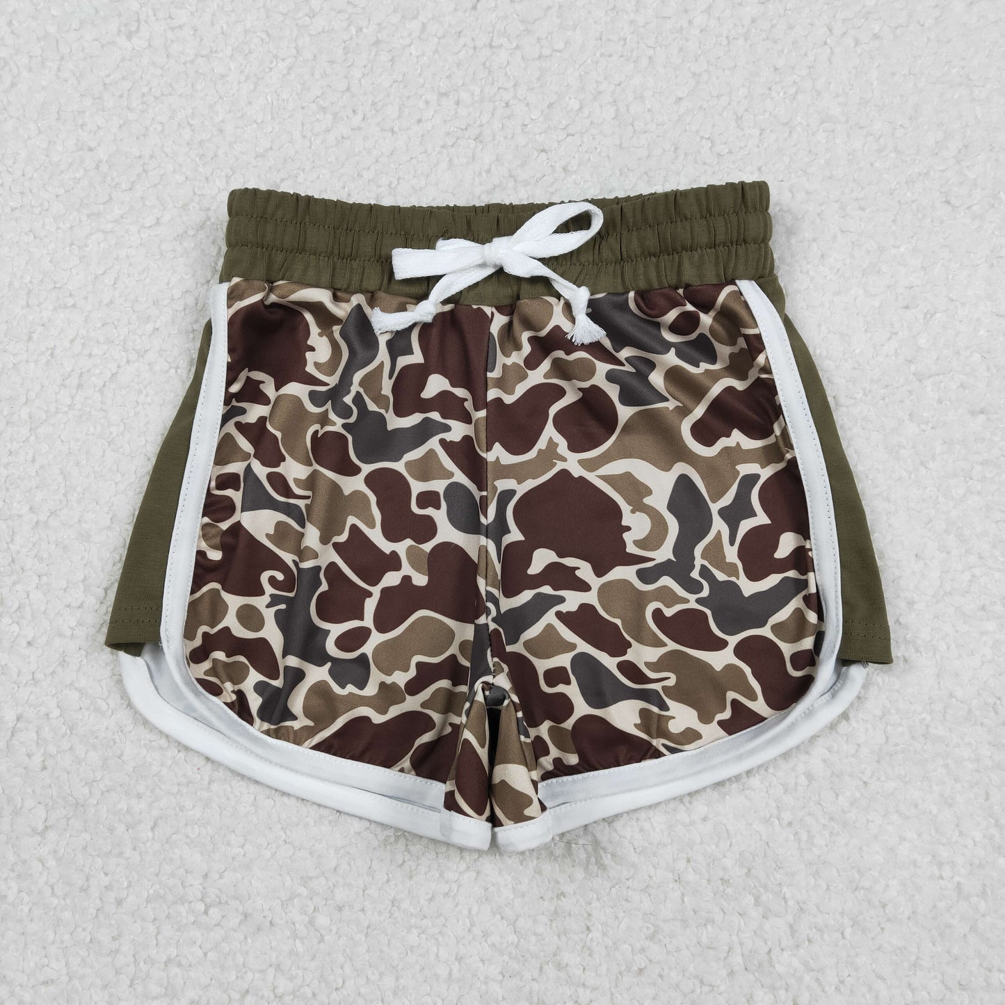 SS0745  girl camo  shorts 202512 RTS