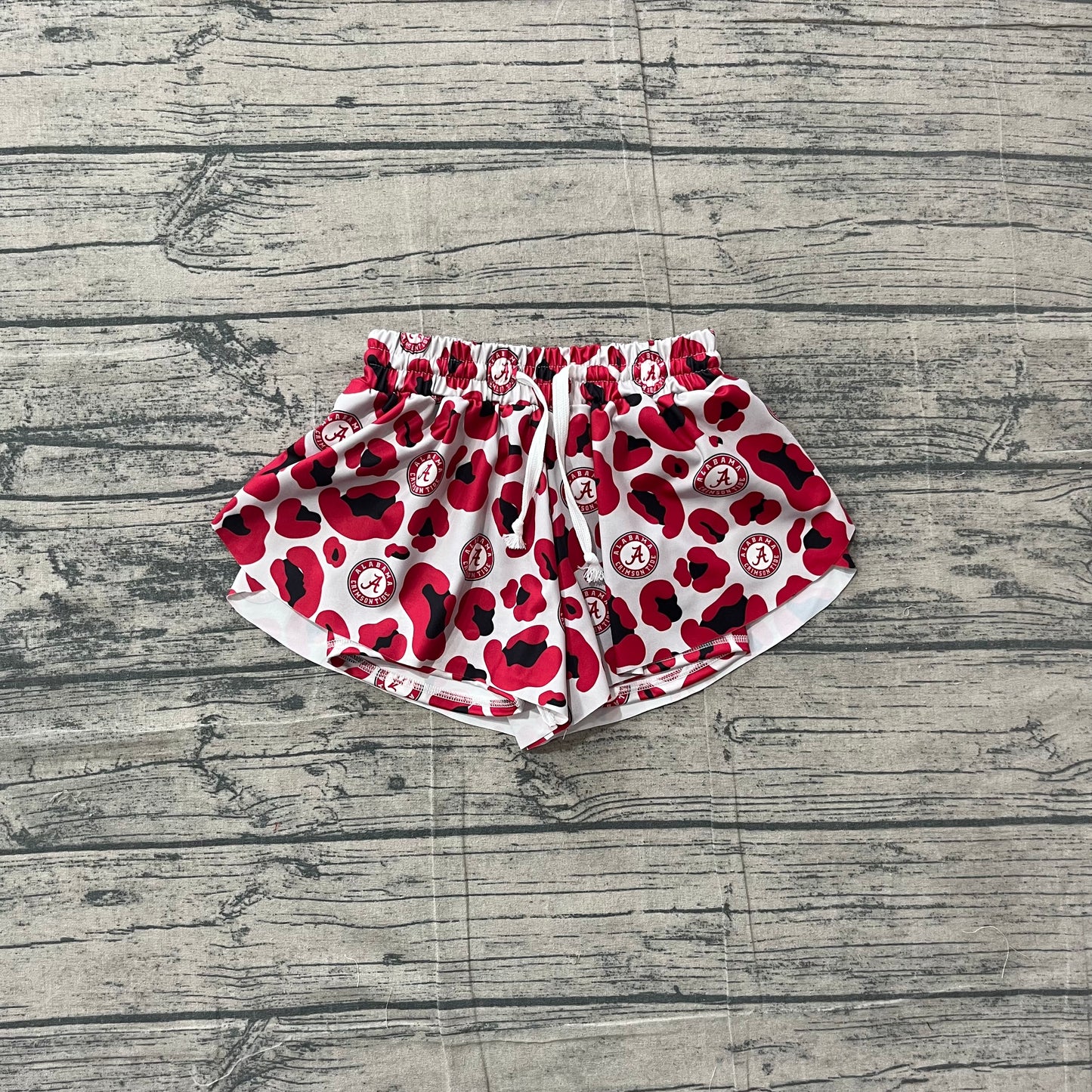 SS0817  leopard A TEAM yoga girl  camo  shorts 202604 preorder