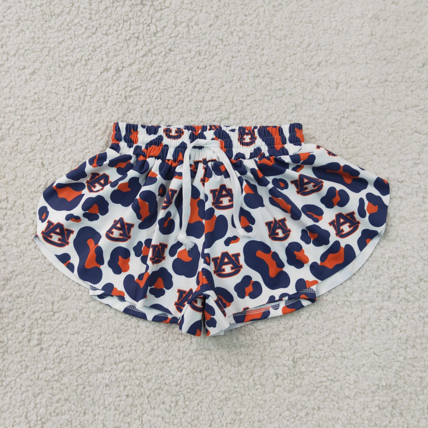 SS0819 blue orange UA team leopard yoga girl  camo  shorts 202607 rts