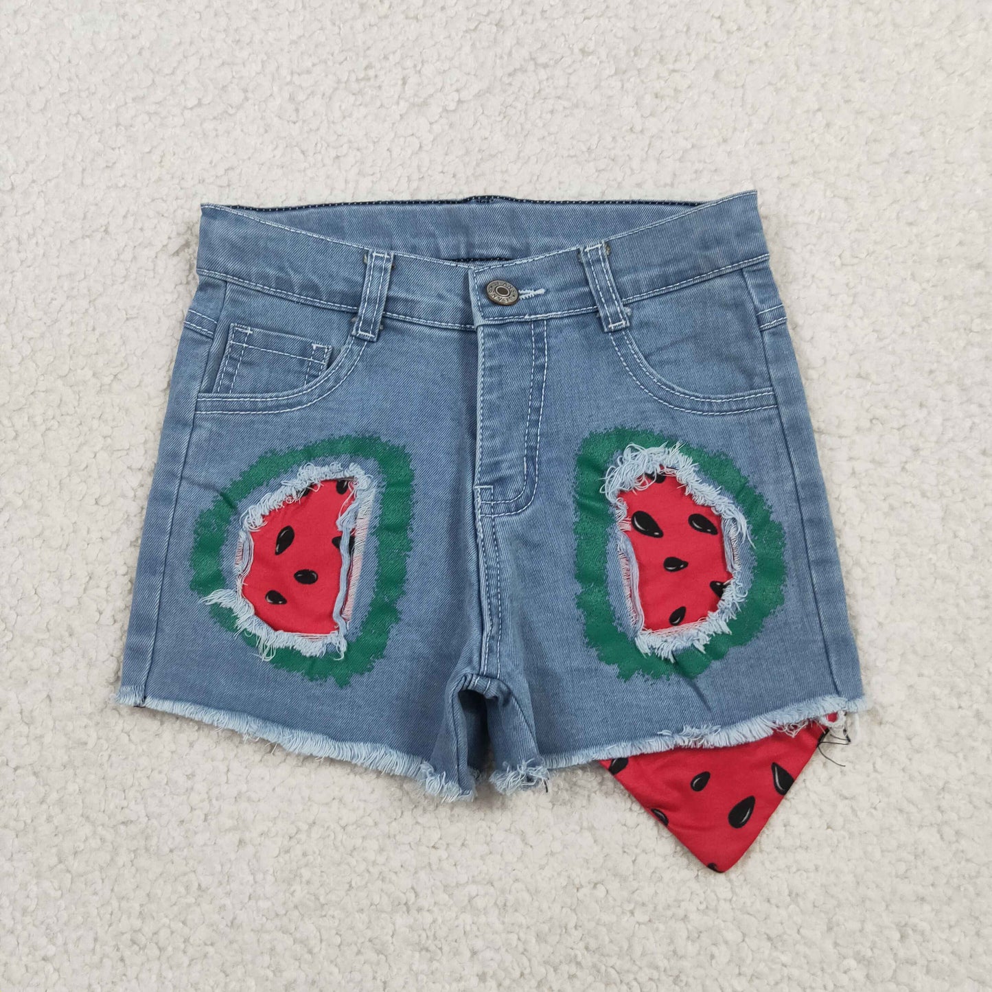 SS0948 Watermelon girl denim shorts RTS 202607 RTS