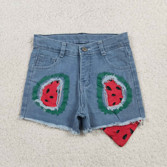 SS0948 Watermelon girl denim shorts RTS 202607 RTS
