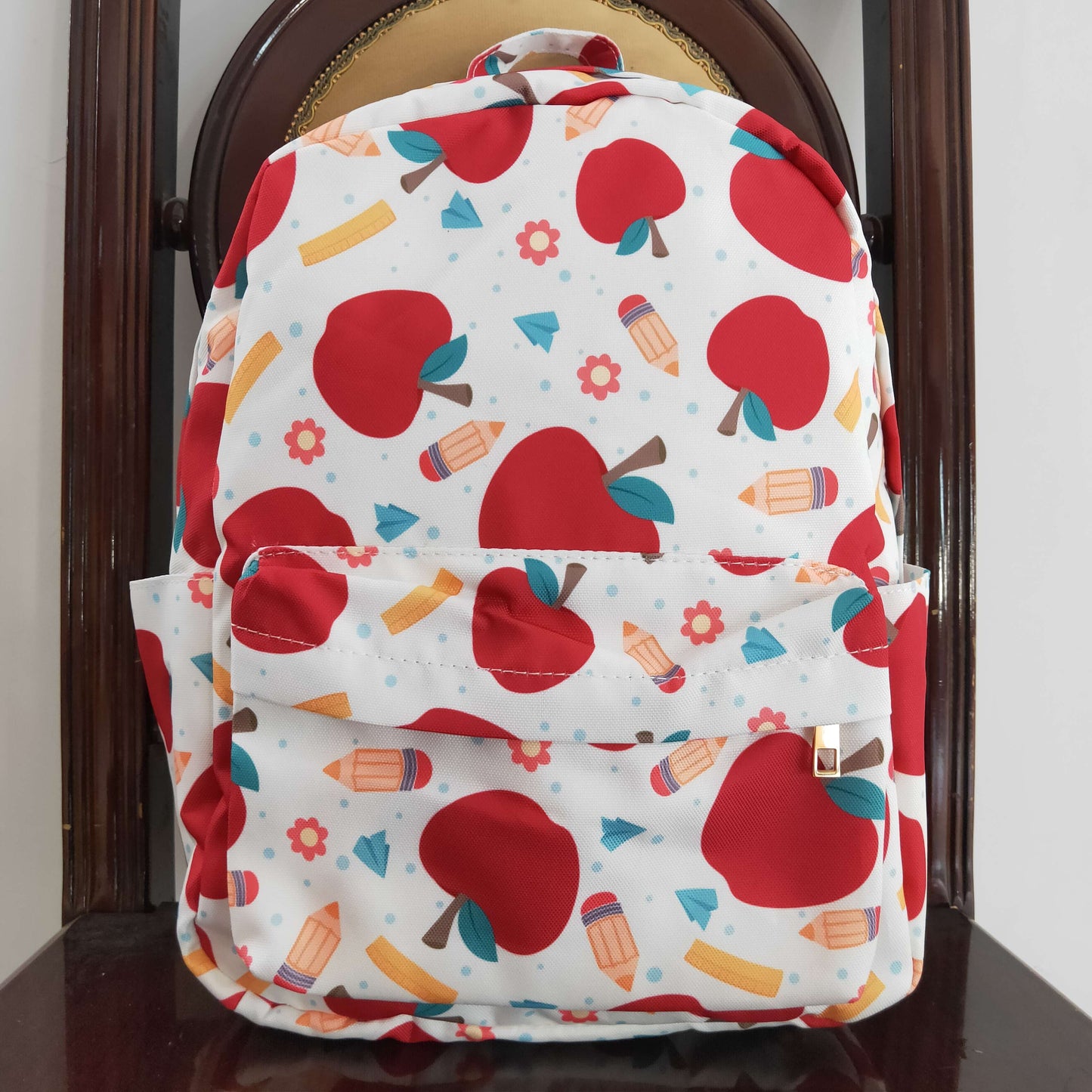 BA0069 apple back to school backpack bag 20230613 RTS 10*13.9*4 inches