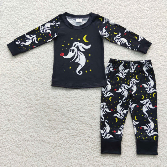 BLP0187 western halloween  long sleeve kids boy pajamas outfit  20230724 RTS