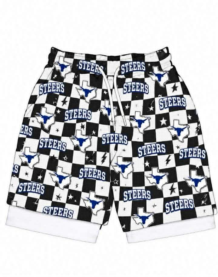 MOQ8 Steer TEAM  Custom KIDS BOY shorts 202605