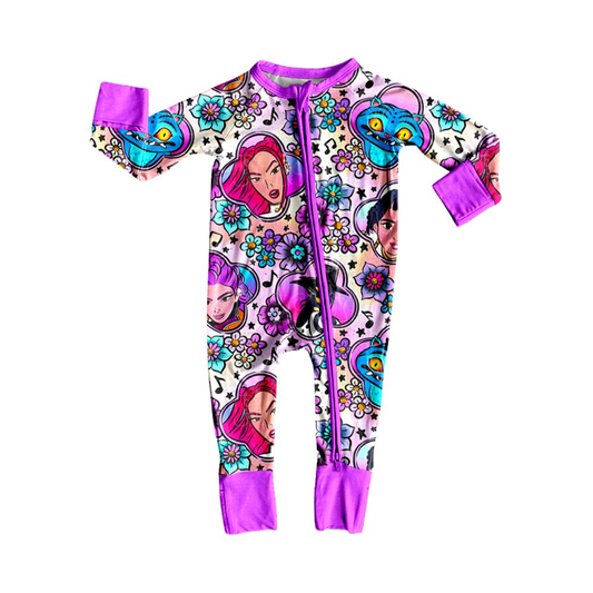 LR2732 kpop demon hunters girl summer romper 202511 preorder
