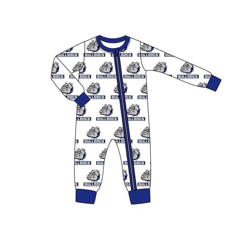 Bulldogs CUSTOM MOQ3  boy romper