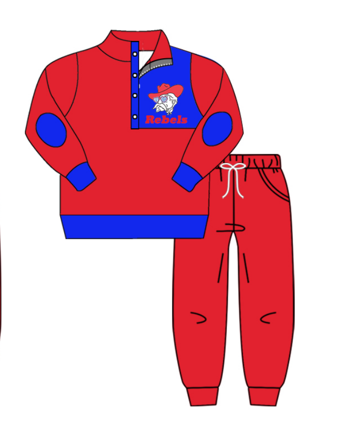 Rebels Jogger custom MOQ3 kids boy outfit