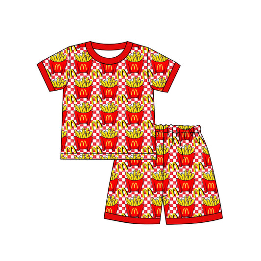 custom MOQ3 boy pajamas outfit