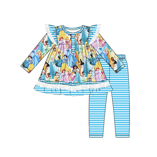 custom MOQ3  Princess Set  girl outfit